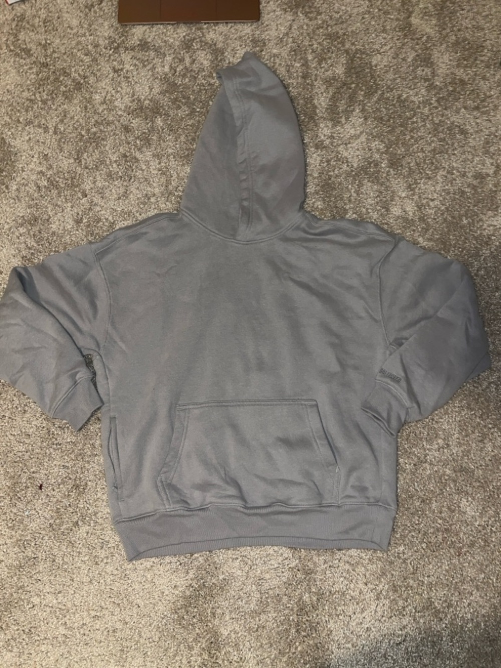 Hollister Cool Gray Men's Hooded Sweatshirt
